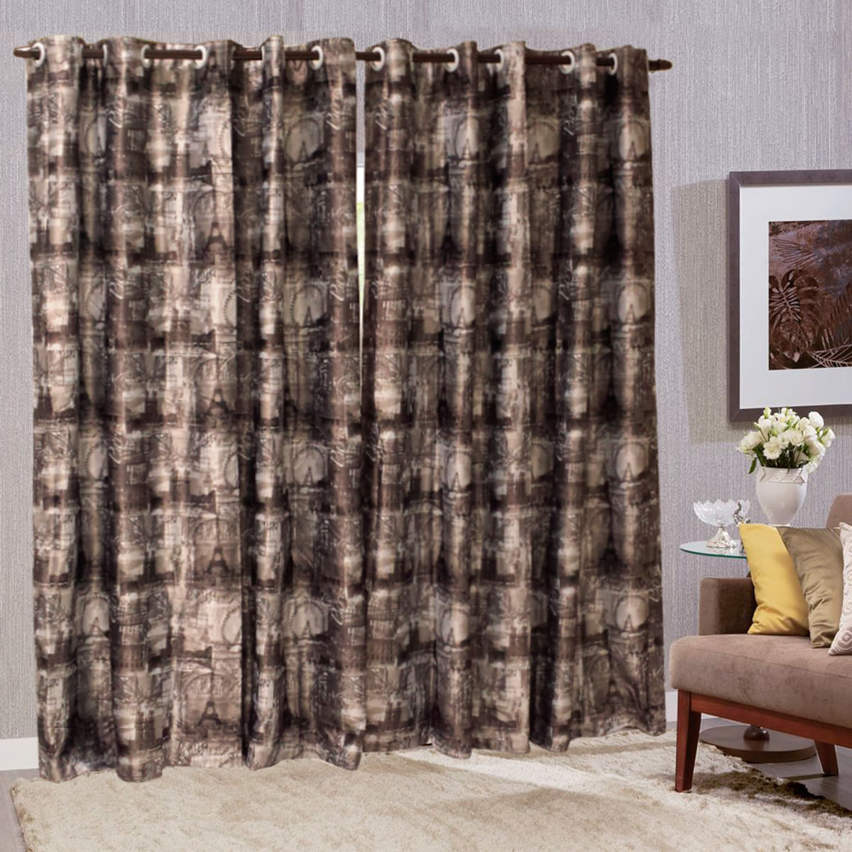 Cortina Decore para Sala e Quarto 3,00×2,30m Havan Havan Cortina Decore para Sala e Quarto 3,00×2,30m Havan Havan