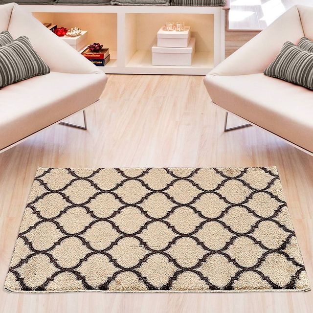 Tapete Dubhai 1,00x1,50m para Quarto e Sala Palha Menor preço em Tapete Dubhai 1,00x1,50m para Quarto e Sala Palha