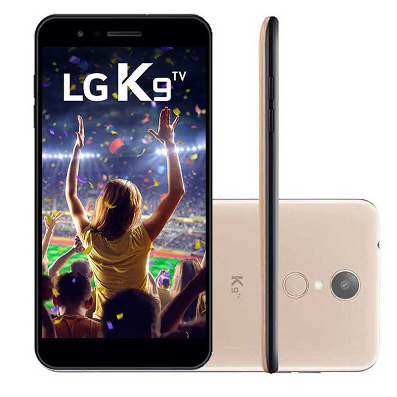 Celular Smartphone Dual Chip Lg K9 Tv Dourado Havan Mobile