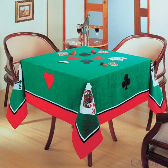 Toalha de Mesa para Jogos 1,54x1,54m Velour Döhler - CARTAS Menor preço em Toalha de Mesa para Jogos 1,54x1,54m Velour Döhler - CARTAS